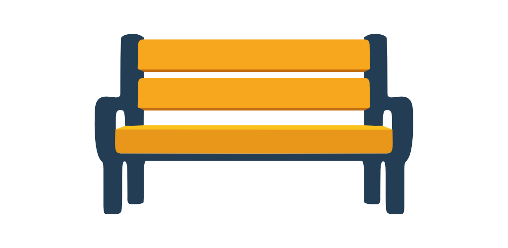 ひとやすみマップのベンチイメージ